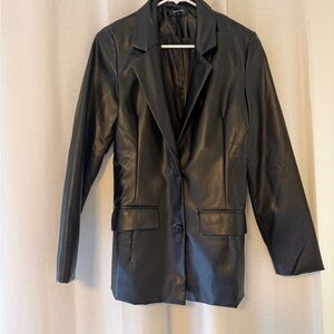 White Fox Boutique Sleek Black Blazer